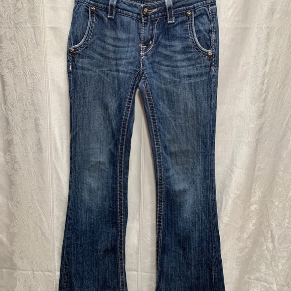 Miss me Boot Cut Womens Jeans Size 26  Distressed Vintage - Picture 5 of 8
